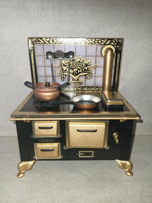 Tk superleuke miniatuurkeuken van Schopper om echt te koken., Verzamelen, Poppenhuizen en Toebehoren, Zo goed als nieuw, Gebruiksvoorwerp