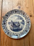 Delfts Blauw Bord van Boch, Antiek en Kunst, Antiek | Wandborden en Tegels, Ophalen of Verzenden