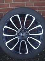 17 inch Origineel Opel Adam Black Velgen met Banden 4x100, Auto-onderdelen, Banden en Velgen, Ophalen, Banden en Velgen, 17 inch