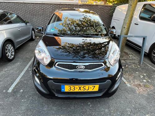 Kia Picanto 1.2 Cvvt 5-DRS AUT 2012 Zwart Super Pack, Auto's, Kia, Particulier, Picanto, Airconditioning, Bluetooth, Centrale vergrendeling