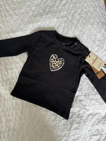 NIEUW > Zwarte Shirt Vingino Hart / maat 68  beschikbaar voor biedingen