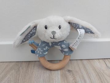 Baby speelgoed rammelaar little dutch konijn blauw L436 beschikbaar voor biedingen