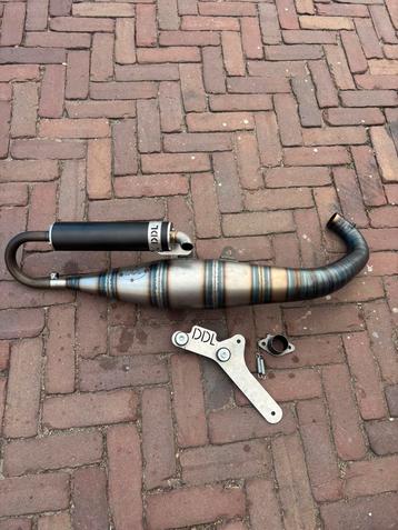 Zgan DDL uitlaat 55 slag 125-180cc piaggio/gilera beschikbaar voor biedingen
