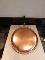 Koperen koekenpan sauteer pan, Huis en Inrichting, Ophalen of Verzenden, Gebruikt, Overige materialen, Koekenpan of Braadpan