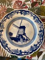 Delfts Blauw Bord Molen Oirschot, Antiek en Kunst, Antiek | Wandborden en Tegels, Ophalen of Verzenden