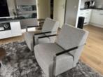 fauteuils, Huis en Inrichting, Fauteuils, Ophalen, Gebruikt, 75 tot 100 cm, Metaal