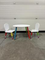 Kindertafel met twee sloeltjes, Ophalen, Gebruikt, Tafel(s) en Stoel(en)
