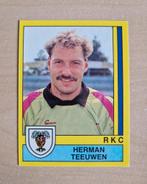 Panini Voetbal 90 Herman Teeuwen RKC, Ophalen of Verzenden, Zo goed als nieuw