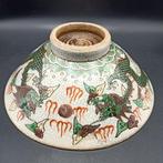 Antieke Chinese Porselein Nanking Draken Kom 24cmØ 19e eeuw, Antiek en Kunst, Ophalen of Verzenden