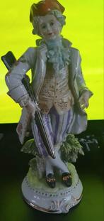 Prachtige meissen grote gedecoreerde beeld., Ophalen of Verzenden