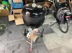 Weber bbq kettle plus draaispit, Tuin en Terras, Houtskoolbarbecues, Ophalen of Verzenden, Zo goed als nieuw