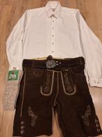 Lederhose riem 50 overhemd sokken Tiroler, Ophalen, Zo goed als nieuw, Maat 48/50 (M), Tannhäuser