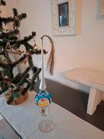 Goud Leonisch draad piek 🌲Blauw & zilver glas 💙 vintage ❤️, Ophalen of Verzenden, Gebruikt, Scania