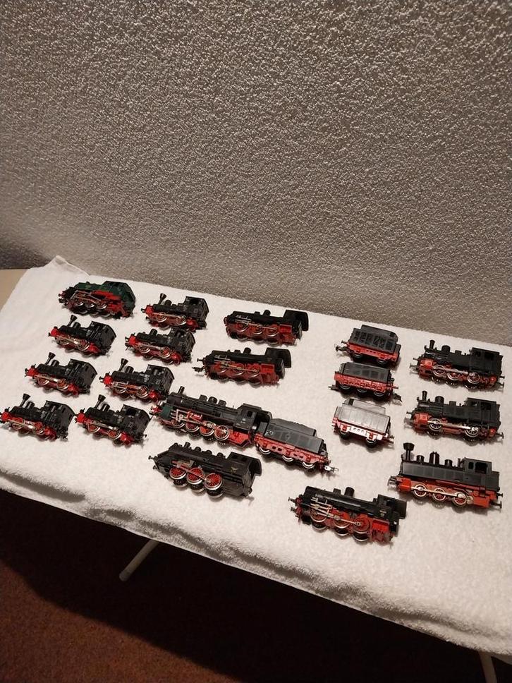 Fleischmann,  locomotieven., Hobby en Vrije tijd, Modeltreinen | H0, Gebruikt, Locomotief, Gelijkstroom, Fleischmann, Ophalen of Verzenden