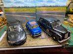 3 verschillende auto’s schaal 1/24 gebouwd, Ophalen of Verzenden, Gebruikt, Groter dan 1:32, Auto