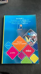 Kerntaak 1 manager transport en logistiek, Boeken, OVD Educatieve Uitgeverij, Ophalen of Verzenden, Zo goed als nieuw, Nederlands