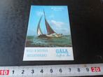 stickers Vlieland De Oude Sloep GALA Koffie Wed. Joustra Be*, Verzamelen, Ophalen, Zo goed als nieuw, Overige typen