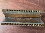 Hohner Chromatische Bass, toonzuiver bijna antiek, Muziek en Instrumenten, Blaasinstrumenten | Mondharmonica's, Gebruikt, G-mondharmonica