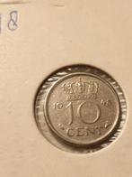 10 cent, Wilhelmina 1948, Ophalen of Verzenden, Koningin Wilhelmina, 10 cent, Losse munt