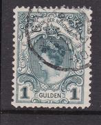 74.  1898, Kroningsgulden. nvph nr. 49,  gebruikt., Verzenden, T/m 1940, Gestempeld
