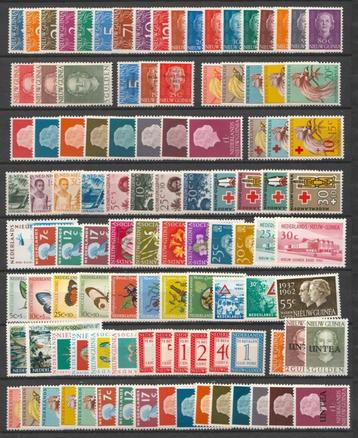 Nederlands Nieuw Guinea 1950-1962 Compleet incl Port & Untea beschikbaar voor biedingen