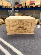 6x Chateau Grand Puy Lacoste 2021 - Pauillac - Houten kist, Verzamelen, Frankrijk, Nieuw, Ophalen of Verzenden, Rode wijn