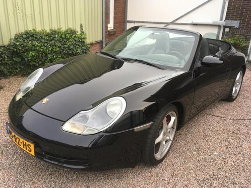 Porsche 911 3.4 Carrera Cabriolet AUT 1999 Zwart, Auto's, Porsche, Particulier, Benzine, Cabriolet, Automaat, Geïmporteerd, Zwart