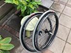 te koop:set rolstoel wielen 24 inch Quick Release as, Ophalen of Verzenden, Gebruikt