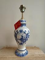 Vintage Delftsblauwe Vaaslamp - Atelier Glansz, Antiek en Kunst, Ophalen of Verzenden