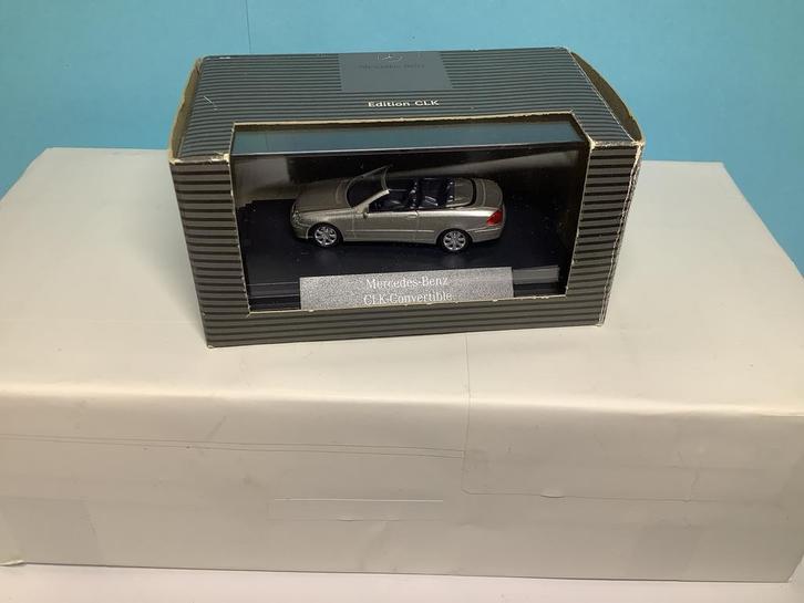 Herpa-1:87  Mercedes-Benz CLK Cabriolet 1:87 Modelauto, Hobby en Vrije tijd, Modelauto's | 1:87, Nieuw, Auto, Herpa, Ophalen of Verzenden