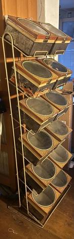 TINNEN VENSTER BLIKKEN REK VERKADE, Verzamelen, Blikken, Ophalen, Gebruikt, Koek(jes), Verkade