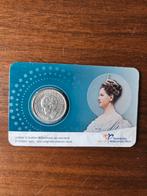 Wilhelmina ½ Gulden 1930 in coincard, Ophalen of Verzenden, Koningin Wilhelmina, 1 gulden
