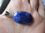 7245/ verzilverde lapis lazuli hangers(meerdere foto's), Overige voorstellingen, Blauw, Nieuw, Ophalen of Verzenden
