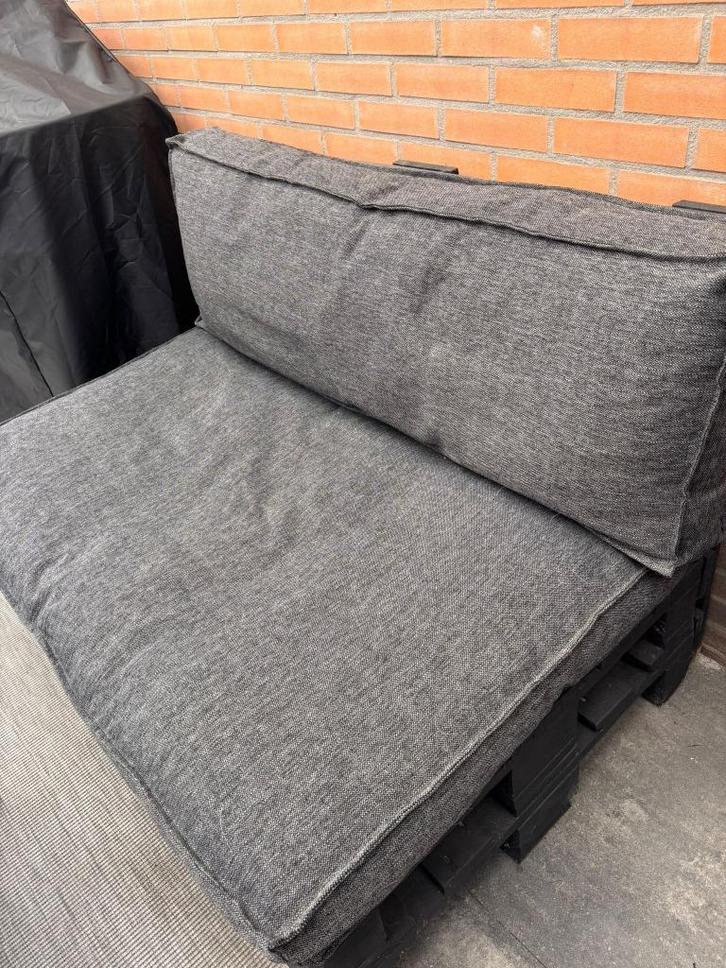 Pallet kussenset, Tuin en Terras, Tuinmeubel-accessoires, Zo goed als nieuw, Ophalen