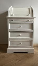 Kleine secretaire wit geschilderd, Ophalen, Gebruikt
