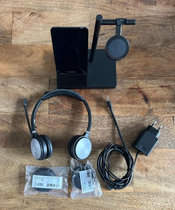 ➡️ REFURBISHED Yealink WH66 DUAL DUO Headset WHB660, Telecommunicatie, Vaste telefoons | Handsets en Draadloos, Refurbished, 1 handset