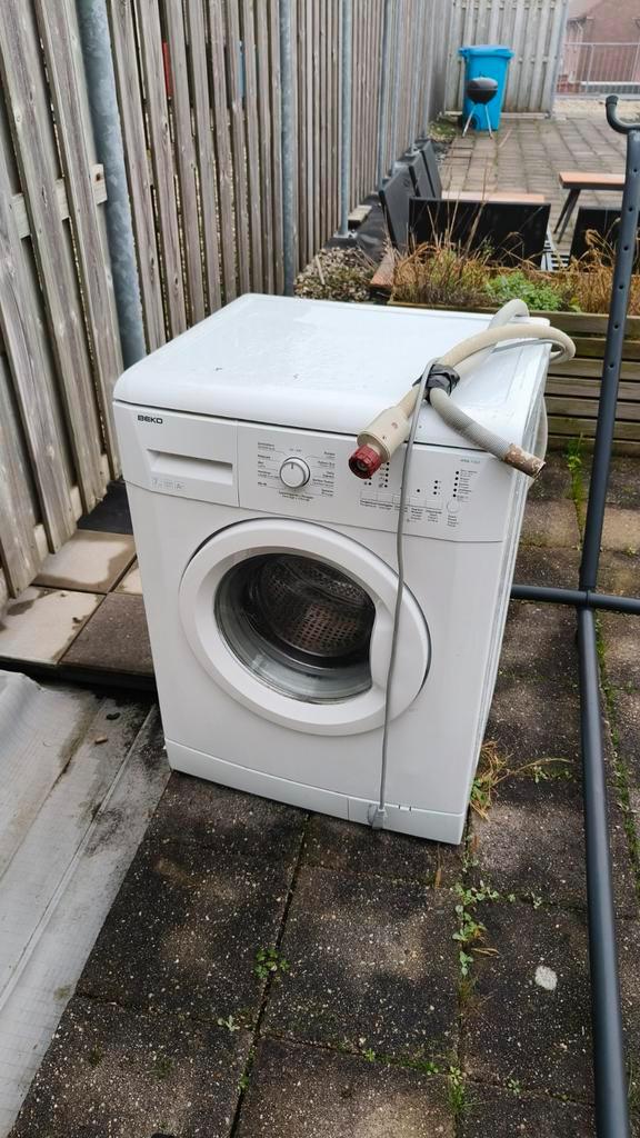Wasmachine beko, Witgoed en Apparatuur, Wasmachines, Gebruikt, 1200 tot 1600 toeren, Ophalen