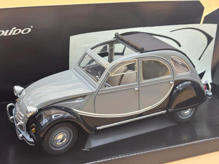 Citroën 2CV Charleston 1:18 Solido, Hobby en Vrije tijd, Modelauto's | 1:18, Gebruikt, Solido, Ophalen of Verzenden