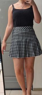 Geruite rok h&m maat 34, H&M, Zwart, Nieuw, Ophalen of Verzenden
