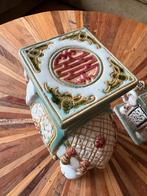 Vintage Keramische Olifant Plantentafel, Tuin en Terras, Tuinbeelden, Ophalen of Verzenden, Zo goed als nieuw, Overige materialen