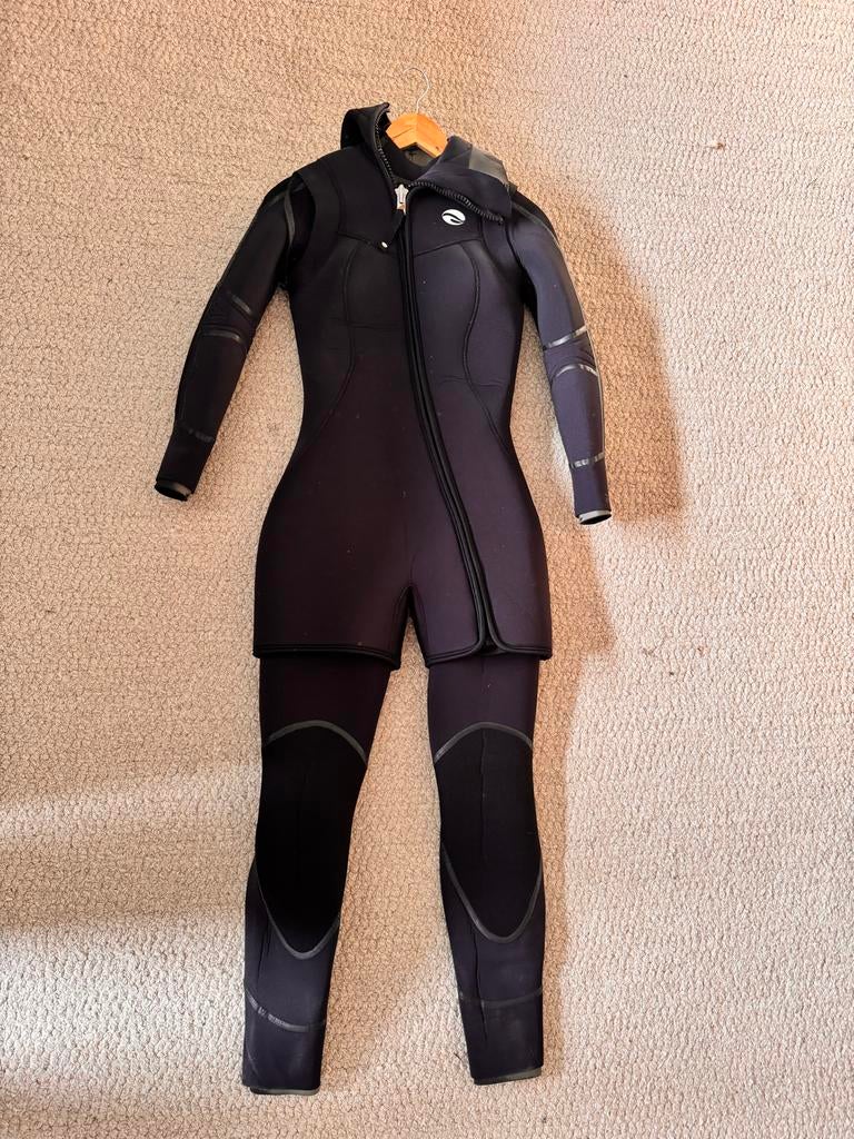 Bare duikpak dames - maat S - tweedelig, Watersport en Boten, Ophalen, Zo goed als nieuw, Dame, Wetsuit