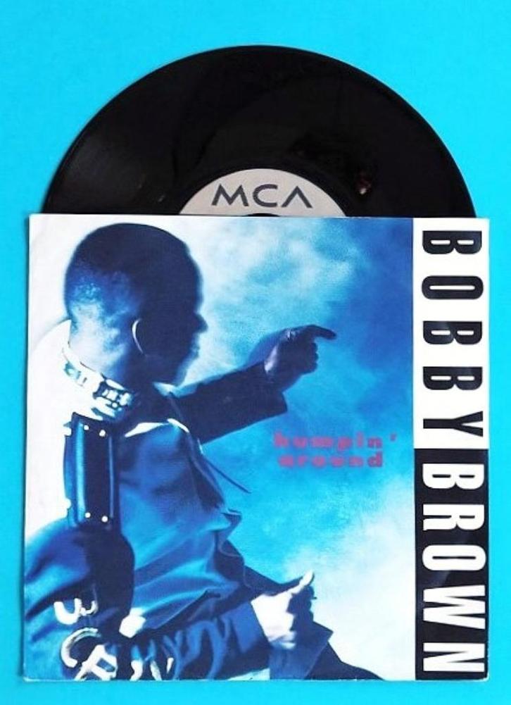 Bobby Brown - Humpin’ around, Cd's en Dvd's, Vinyl Singles, Zo goed als nieuw, Single, Dance, 7 inch, Verzenden