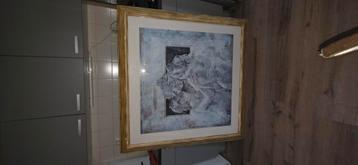 Mooi groot schilderij  beschikbaar voor biedingen