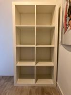 Vakkenkast Ikea wit 8 vakken, Huis en Inrichting, Ophalen, Gebruikt, 100 tot 150 cm, 50 tot 100 cm