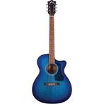 Guild Westerly Collection OM-240CE Dark Blue Burst, Muziek en Instrumenten, Snaarinstrumenten | Gitaren | Akoestisch, Met (piezo-)element