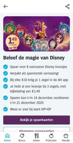 AH Disney Kransjes 8 volle Spaarkaarten, Vijf spelers of meer, Ophalen of Verzenden, Nieuw, Alber Heijn