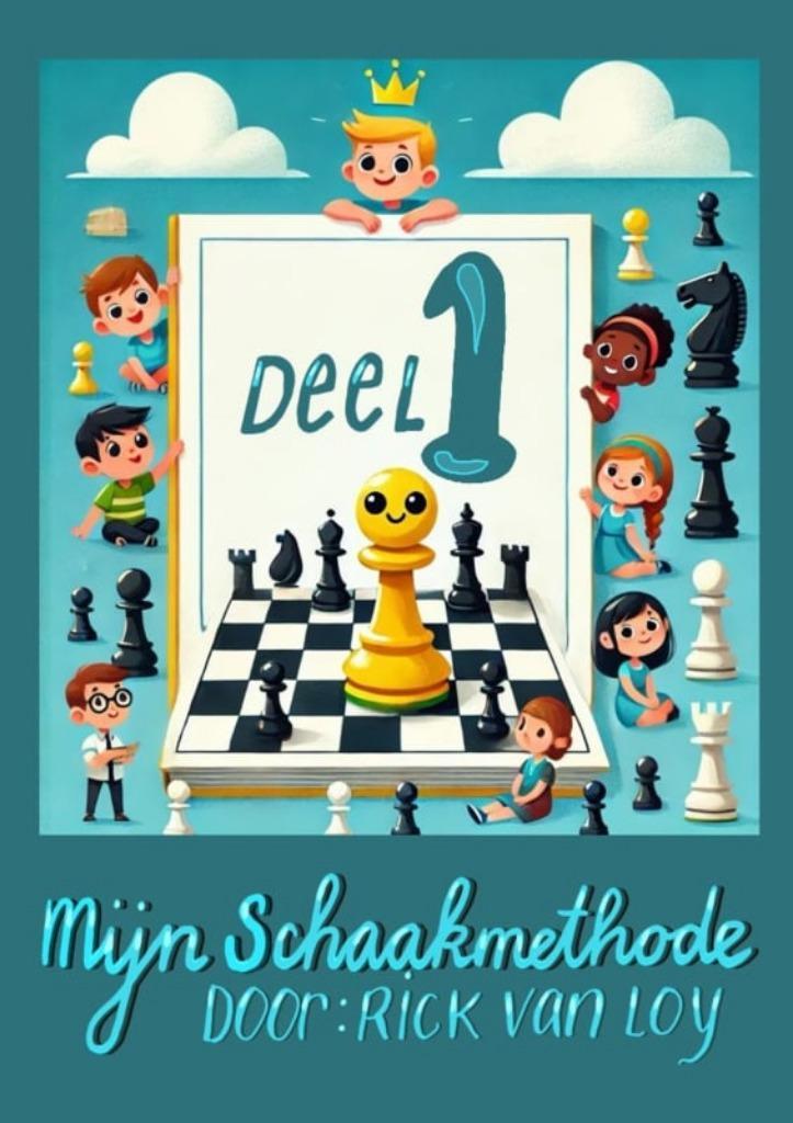 Schaakboek voor Beginners Deel 1 (2e druk) – 276 oefeningen, Hobby en Vrije tijd, Denksport en Puzzels, Nieuw, Schaken, Minder dan 500 stukjes