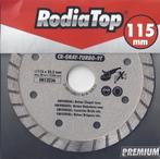 RodiaTop CR GRAY TURBO 9T - Diamantzaagblad 115 x 22,23, Doe-het-zelf en Verbouw, Gereedschap | Zaagmachines, 70 mm of meer, Overige typen