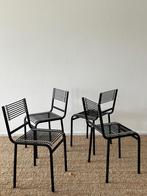 Vintage Rene Herbst stoelen, set van 4, Ophalen, Zo goed als nieuw