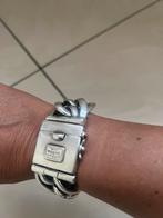 Buddha to buddha armband Nathalie, Ophalen of Verzenden, Gebruikt, Zilver, Zilver
